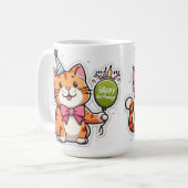 Happy Birthday Collection Design Kaffeetasse (Vorderseite Links)