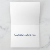 Happy Birthday Colorado Mountain Lake Karte (Innenseite)