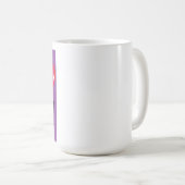 Happy Birthday – Colorful Celebration Party Design Kaffeetasse (VorderseiteRechts)