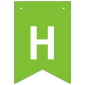 Happy Birthday Colorful Wimpelkette (Zweite Fahne)