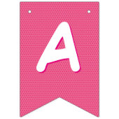 HAPPY BIRTHDAY Comic Pop Art Wimpelkette (Dritte Fahne)