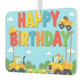 Happy birthday construction builder theme autolufterfrischer (Links)