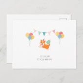 HAPPY BIRTHDAY CORGI CARD POSTKARTE (Vorne/Hinten)