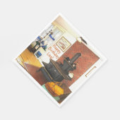 Happy Birthday Country Küche Woodstove Serviette (Ecke)