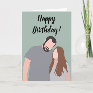 Happy Birthday Couple Ankündigung