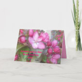 Happy Birthday Cousin Card Karte (Rückseite)