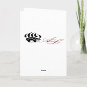 Happy Birthday Cowboy Card Karte (Rückseite)