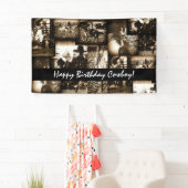 Happy Birthday Cowboy Rodeo Western Theme Party Banner (Insitu)
