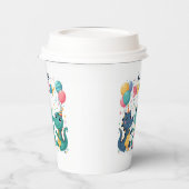 Happy Birthday Crocodiles Paper Cups Pappbecher (Links)