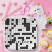 Happy Birthday Crossword Puzzle Pappteller (Party)