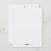 Happy Birthday Cupcake Card Feiertagskarte (Rückseite)