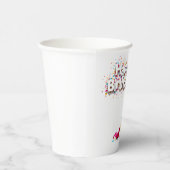 Happy Birthday Cupcake Paper Cups Pappbecher (Rechts)