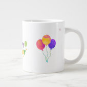 Happy Birthday Cups Jumbo-Tasse (Rechts)