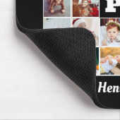 Happy Birthday Custom 21 Foto Collage Geschenk Mousepad (Ecke)