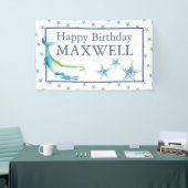 Happy Birthday Custom Banners Nautical Theme Banner (Messeveranstaltung)