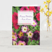 Happy Birthday Custom Card Hübsche Blume Karte (Gelbe Blume)