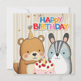 Happy Birthday Custom Card Karte