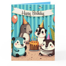 Happy Birthday Custom Card