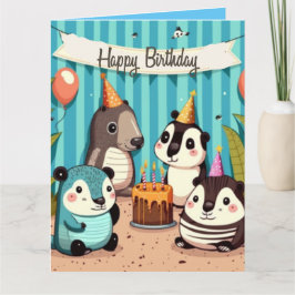 Happy Birthday Custom Card Karte