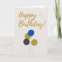 Happy Birthday Custom Card
