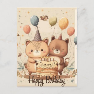 Happy Birthday Custom Card Postkarte