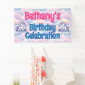 Happy Birthday Custom Magical Unicorn Banner (Insitu)