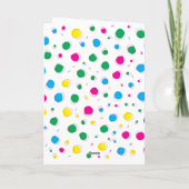 Happy Birthday Customize Grußkarte Karte (Rückseite)