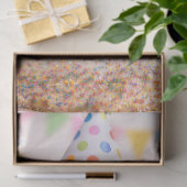 Happy Birthday Cute Boxer Dog  Seidenpapier (Geschenk)