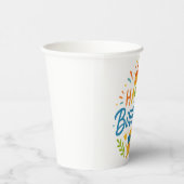 Happy Birthday | Cute Sunshine Party Paper Cup Pappbecher (Rechts)