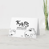 Happy Birthday Daddy Card Karte (Rückseite)