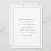 Happy Birthday Daddy From Baby (Rückseite)