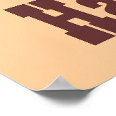 Happy Birthday Daddy Poster (Ecke)