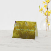 Happy Birthday Daffodils Personalizable Card Karte (Gelbe Blume)