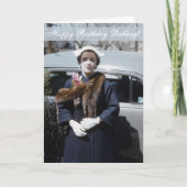 Happy Birthday Dahling Diva Karte (Vorderseite)