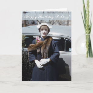 Happy Birthday Dahling Diva Karte