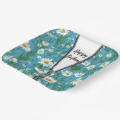 Happy Birthday Daisies mit Zipper Pappteller (Gewinkelt)