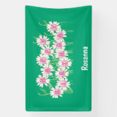 Happy Birthday Daisy Garden Design Banner (Vertikal)