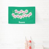 Happy Birthday Daisy Garden Design Banner (InSitu)