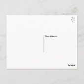 Happy Birthday Dalmatiner Puppy Dog Lover Postkarte (Rückseite)