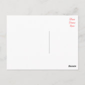 Happy Birthday Dalmatiner Puppy Dog Postkarte (Rückseite)