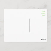 Happy Birthday Dalmatiner Puppy Dop Card Postkarte (Rückseite)