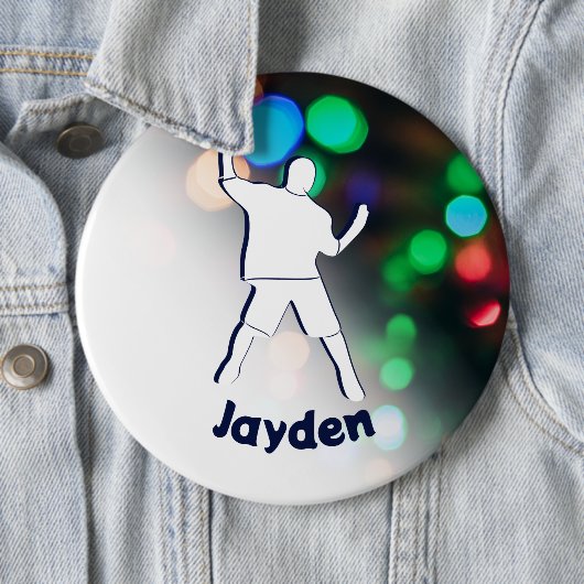 Happy Birthday Dance Party Lights Button (Beispiel)