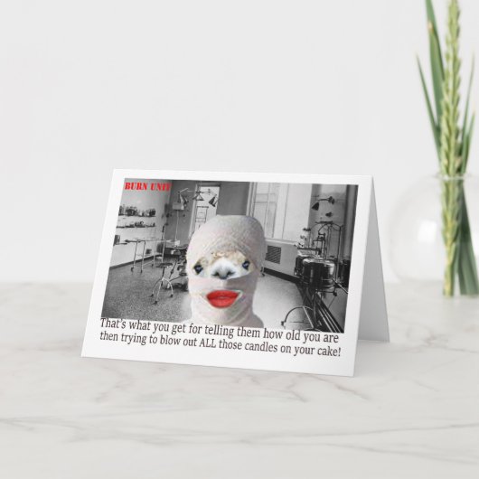 Happy Birthday Dankeskarte (Vorderseite)