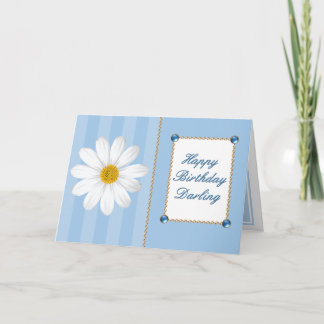 Happy Birthday Darling Card Karte