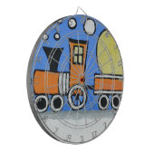 Happy Birthday Dartscheibe (Vorderseite Links)