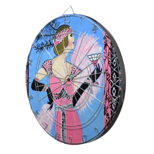 Happy Birthday Dartscheibe (Vorderseite rechts)