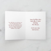 Happy Birthday Daughter-in-Law - Rose Card Karte (Innenseite)