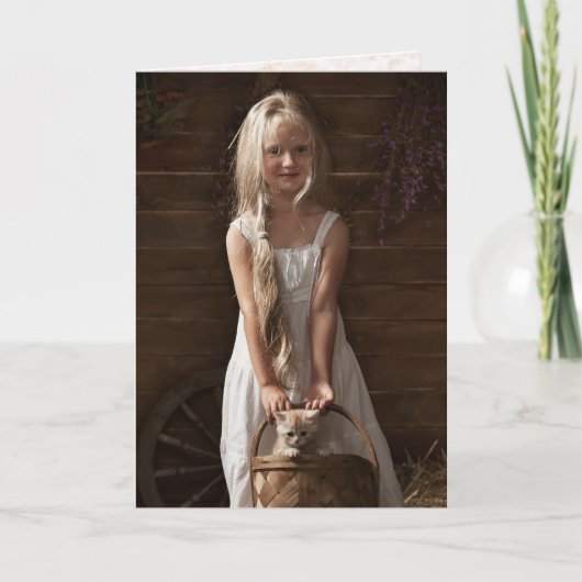 Happy Birthday Daughter Karte (Vorderseite)