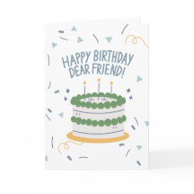 Happy Birthday Dear Friend