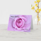 Happy Birthday Dear Tante Karte (Gelbe Blume)